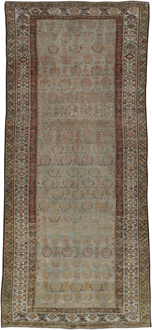 Vintage Persian Kurdish Rug, No.23938 - Galerie Shabab