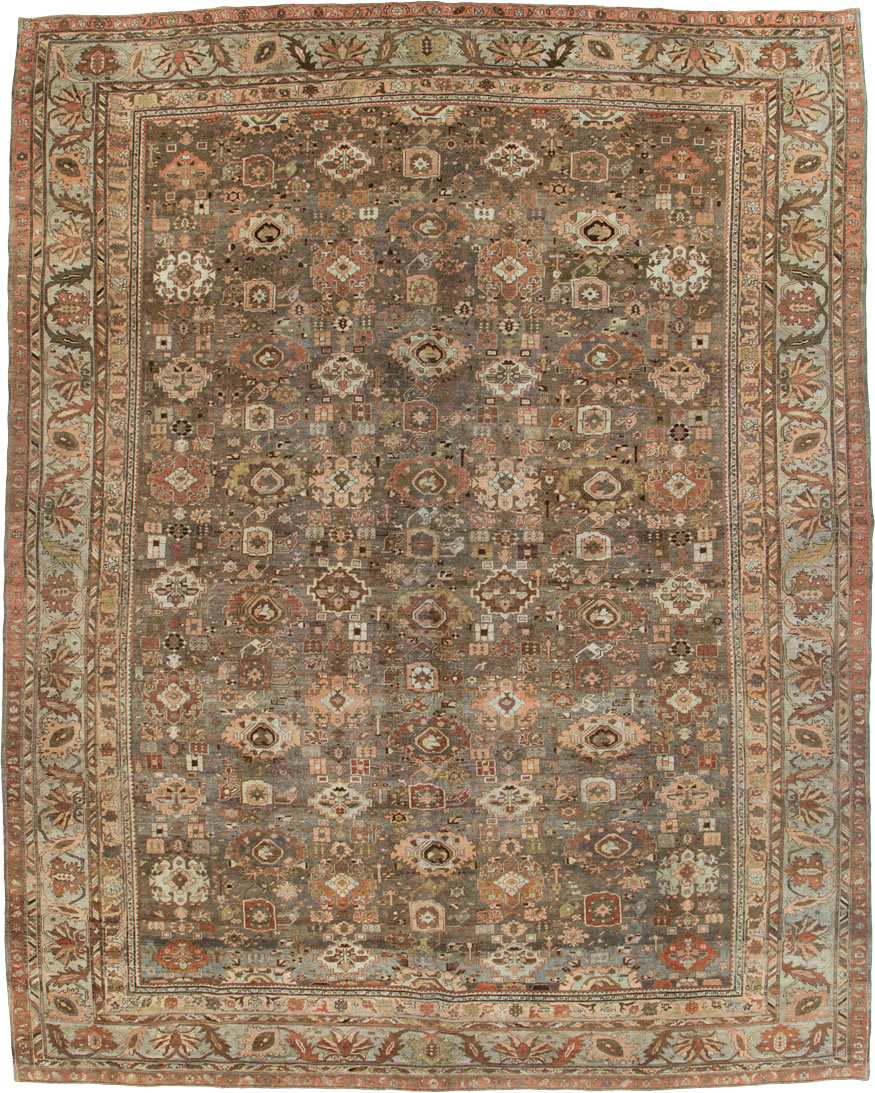 Antique Persian Bidjar Carpet, No.23940 - Galerie Shabab