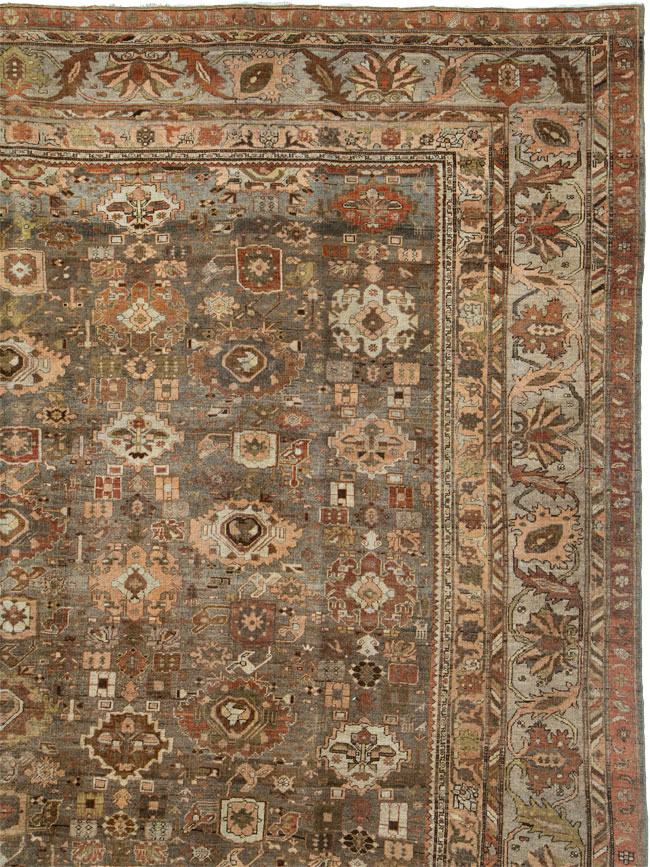 Antique Persian Bidjar Carpet, No.23940 - Galerie Shabab