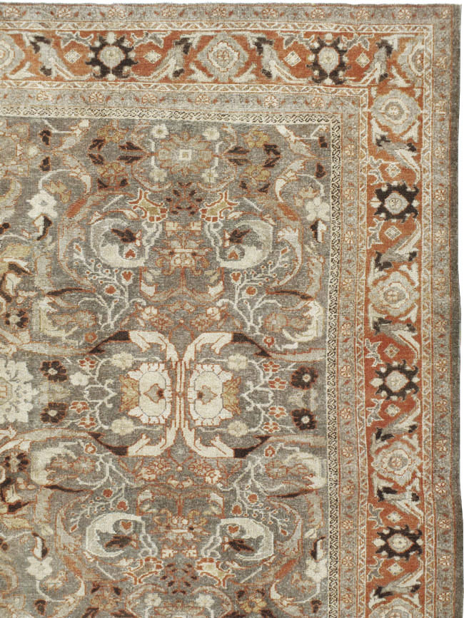 Antique Persian Mahal Carpet, No.23941 - Galerie Shabab