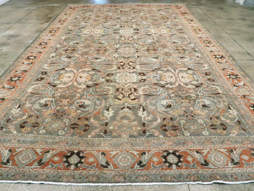 Antique Persian Mahal Carpet, No.23941 - Galerie Shabab