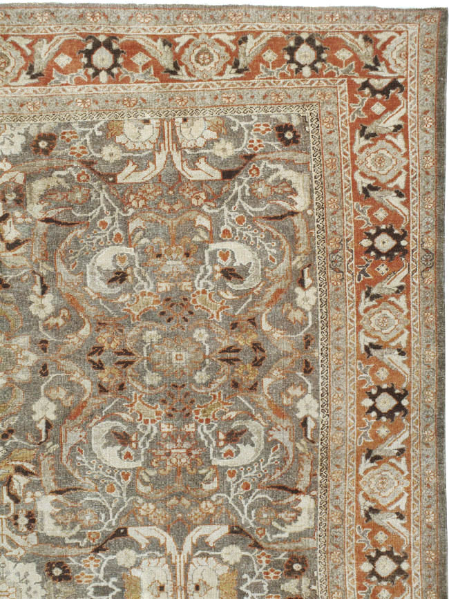 Antique Persian Mahal Carpet, No.23941 - Galerie Shabab