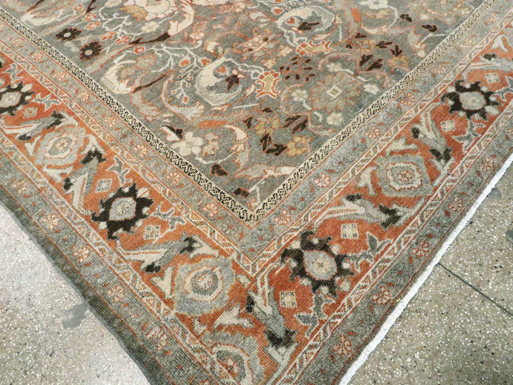 Antique Persian Mahal Carpet, No.23941 - Galerie Shabab