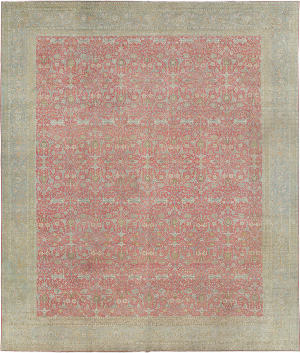 Antique Persian Tabriz Carpet, No.23943 - Galerie Shabab