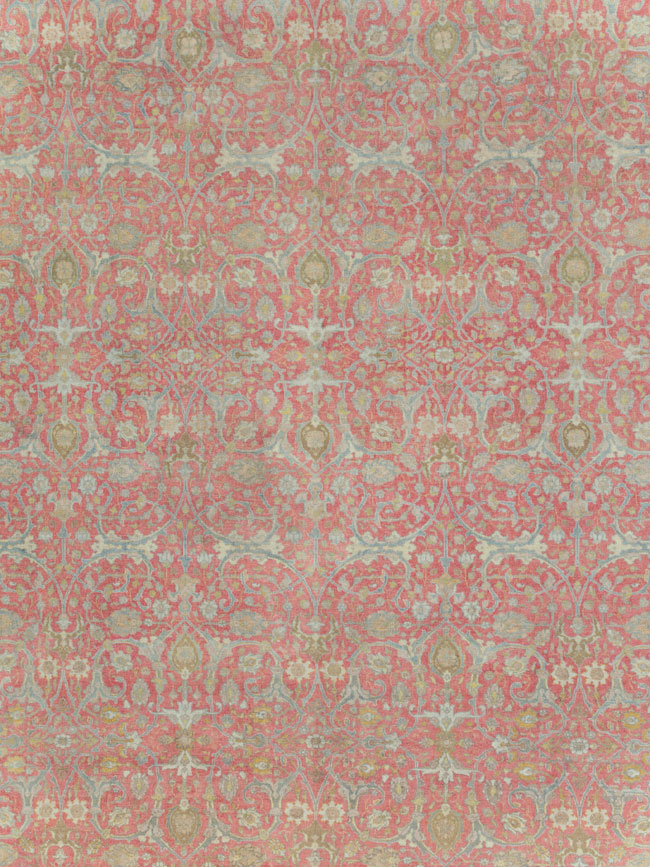 Antique Persian Tabriz Carpet, No.23943 - Galerie Shabab