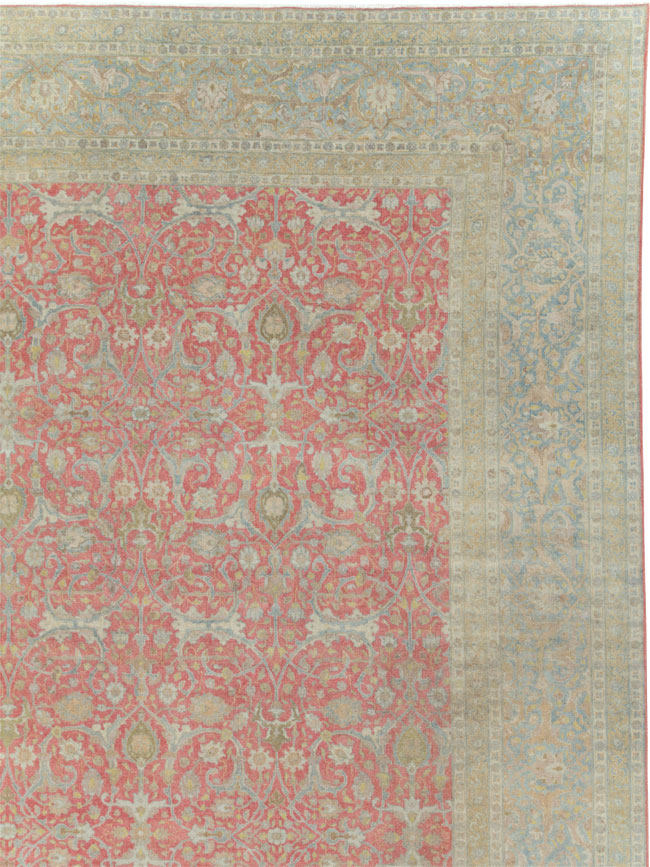 Antique Persian Tabriz Carpet, No.23943 - Galerie Shabab