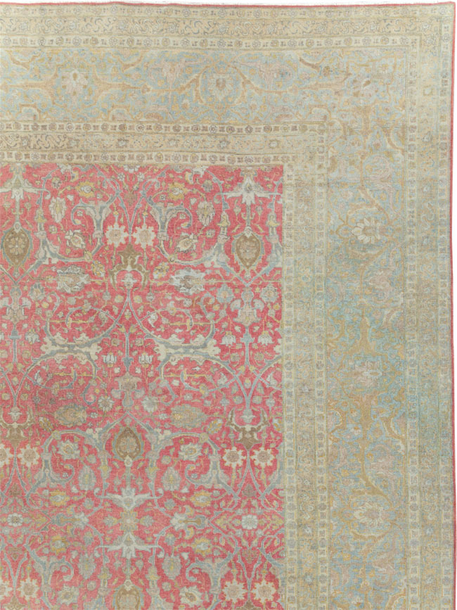 Antique Persian Tabriz Carpet, No.23943 - Galerie Shabab