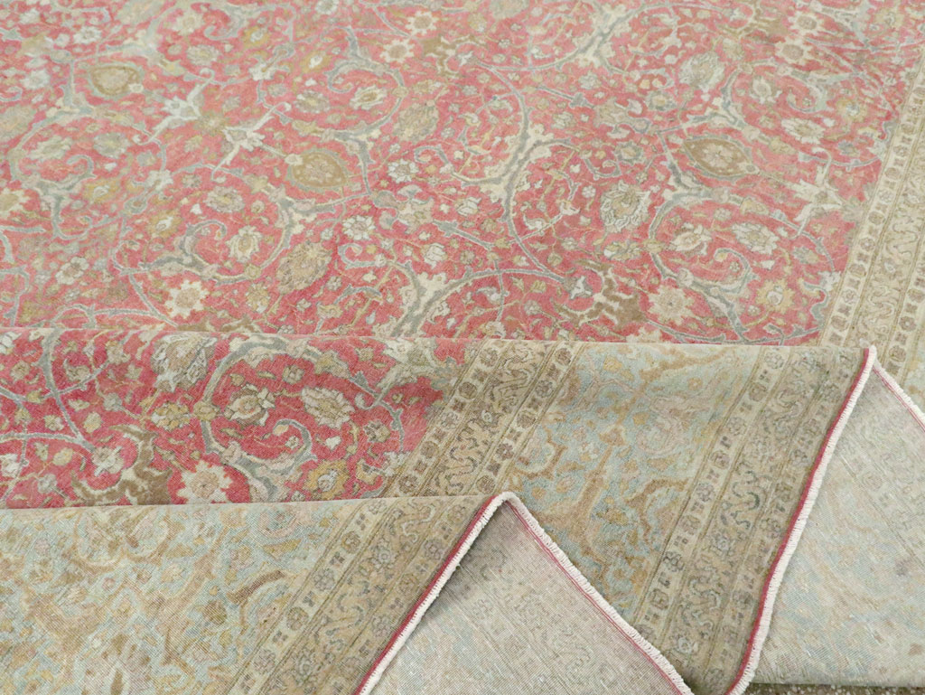 Antique Persian Tabriz Carpet, No.23943 - Galerie Shabab