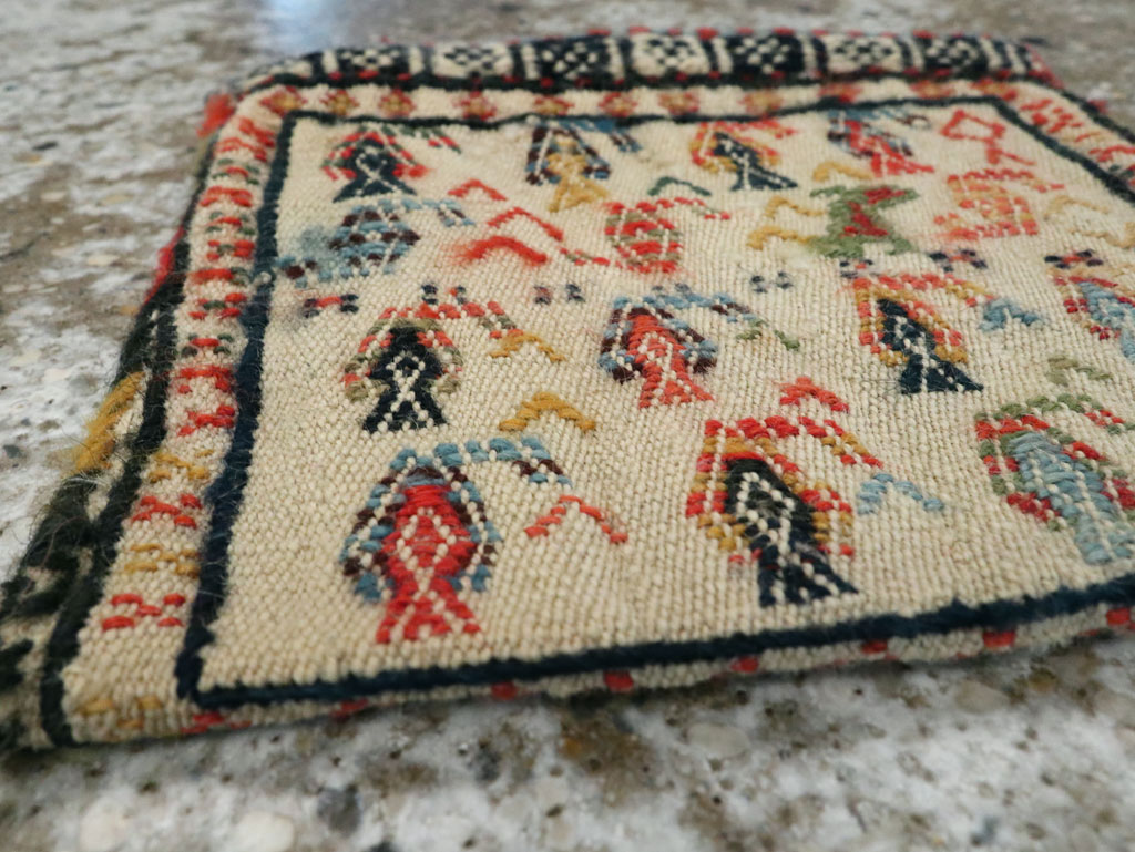 Vintage Persian Qashqai Tribal Bag, No.23945 - Galerie Shabab