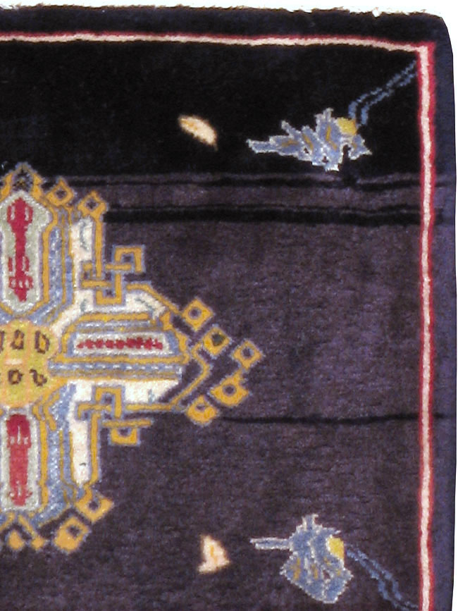 Vintage Persian Kashan Rug (Pair: 1 of 2), No.23949 - Galerie Shabab