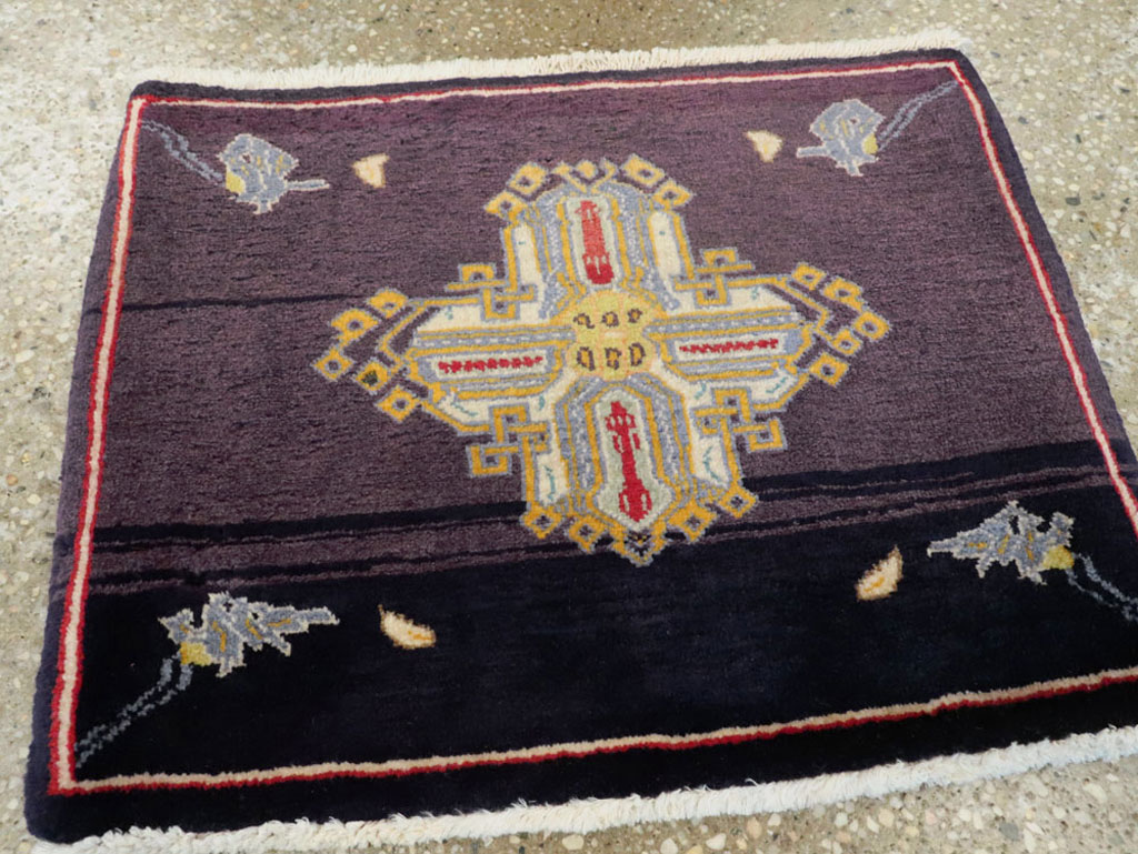 Vintage Persian Kashan Rug (Pair: 1 of 2), No.23949 - Galerie Shabab
