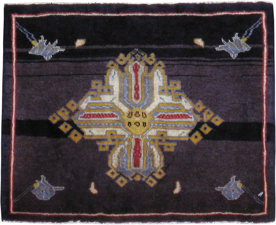 Vintage Persian Kashan Rug (Pair: 2 of 2), No.23950 - Galerie Shabab