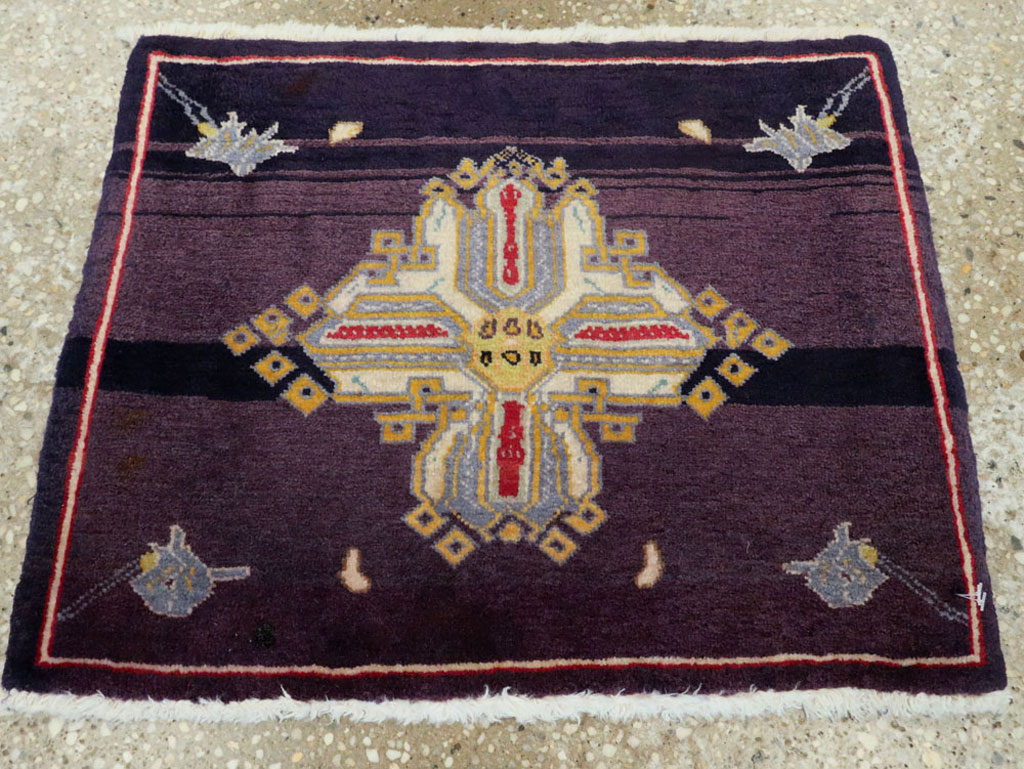 Vintage Persian Kashan Rug (Pair: 2 of 2), No.23950 - Galerie Shabab
