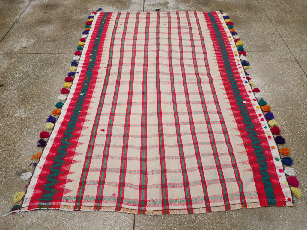 Vintage Persian Flatweave Kilim, No.23957 - Galerie Shabab