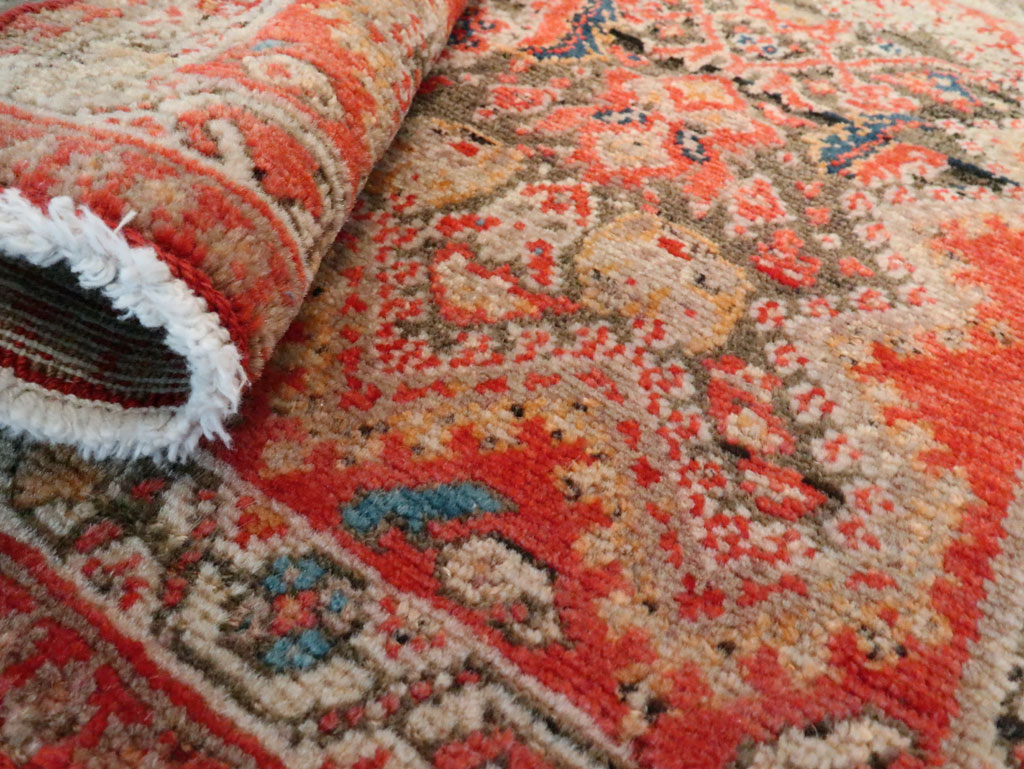 Antique Persian Malayer Square Rug (Pair: 1 of 2), No.23959 - Galerie Shabab