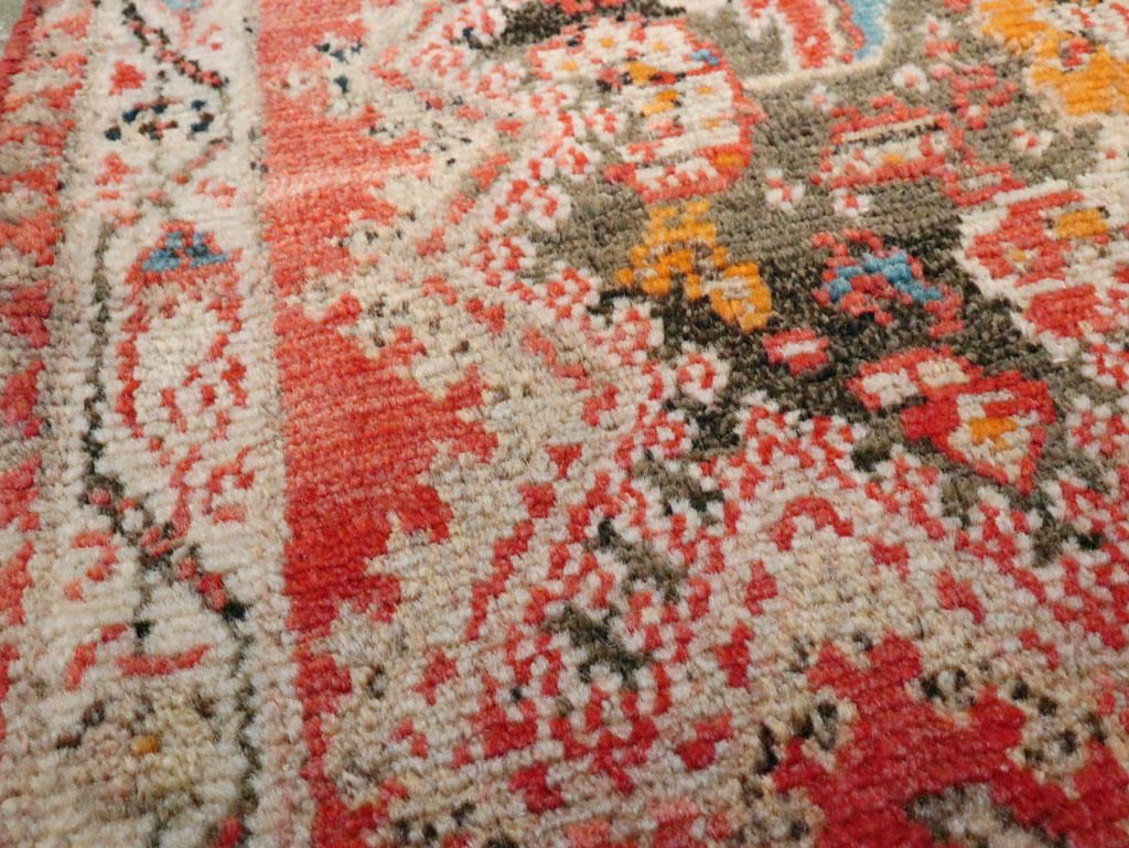 Antique Persian Malayer Square Rug (Pair: 2 of 2), No.23960 - Galerie Shabab