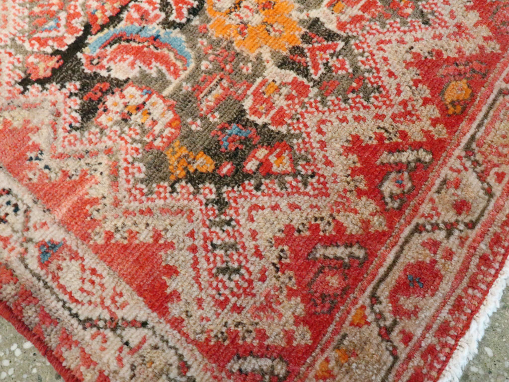 Antique Persian Malayer Square Rug (Pair: 2 of 2), No.23960 - Galerie Shabab