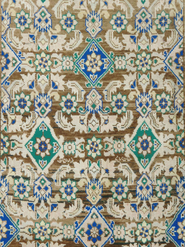Vintage Persian Malayer Gallery Carpet, No.23961 - Galerie Shabab