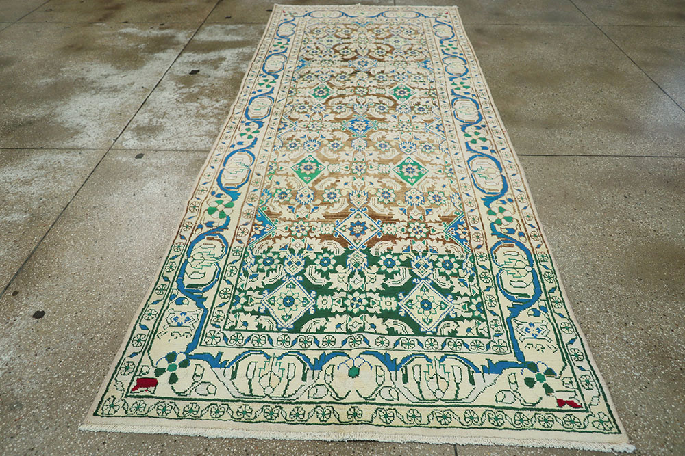 Vintage Persian Malayer Gallery Carpet, No.23961 - Galerie Shabab