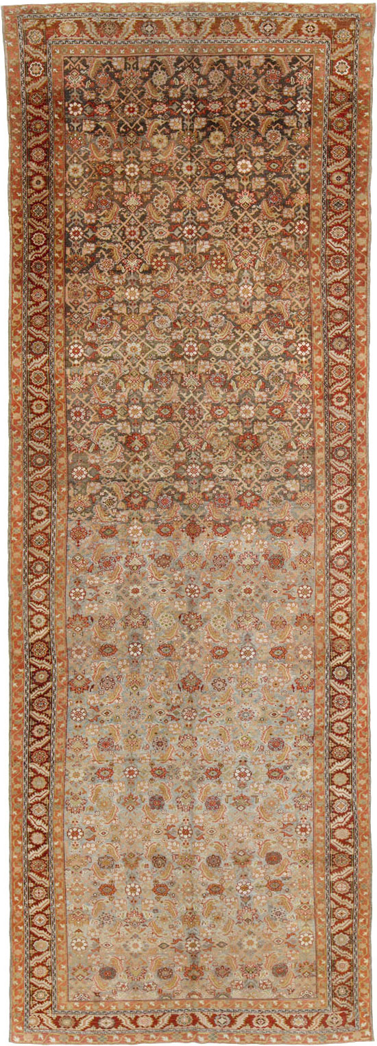 Antique Persian Malayer Gallery Carpet, No.23963 - Galerie Shabab