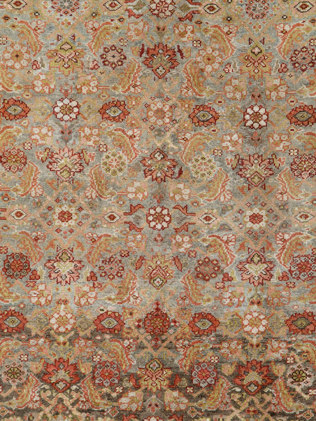 Antique Persian Malayer Gallery Carpet, No.23963 - Galerie Shabab