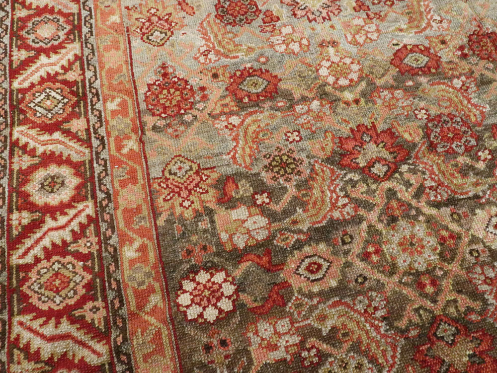 Antique Persian Malayer Gallery Carpet, No.23963 - Galerie Shabab