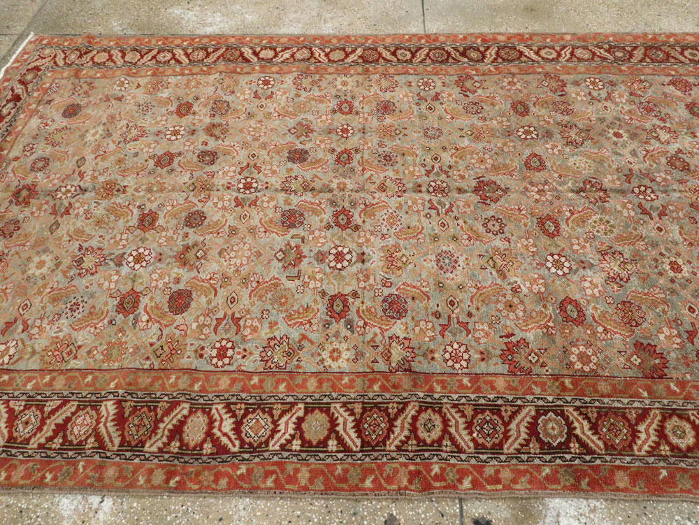 Antique Persian Malayer Gallery Carpet, No.23963 - Galerie Shabab