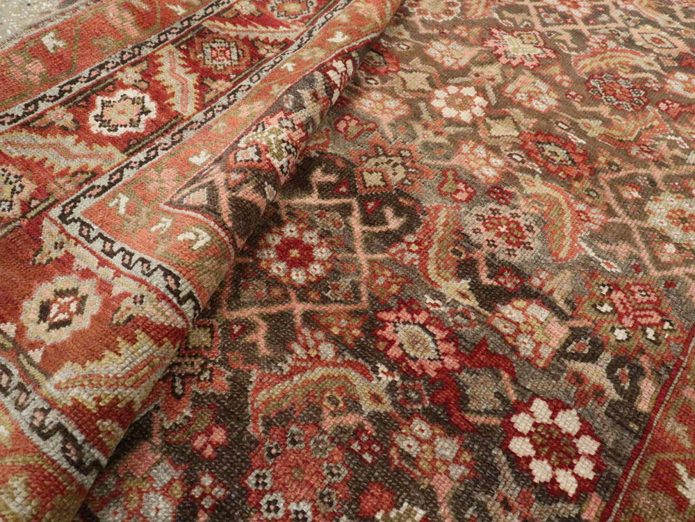 Antique Persian Malayer Gallery Carpet, No.23963 - Galerie Shabab