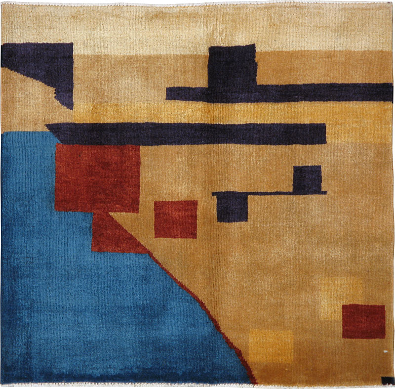 Vintage Persian Kashan Rug, No.23965 - Galerie Shabab