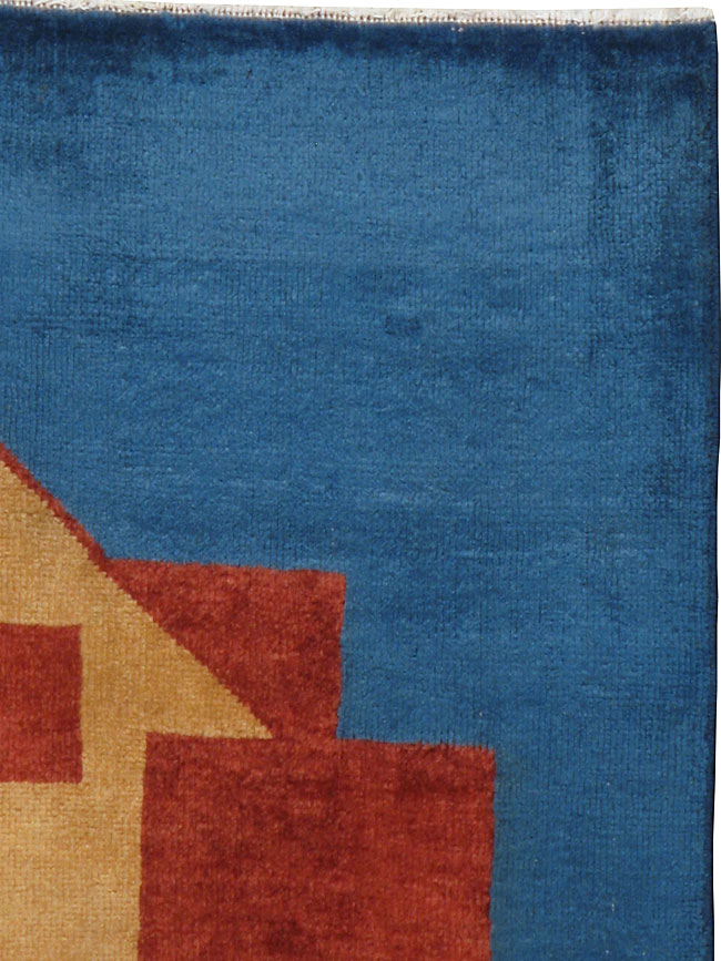 Vintage Persian Kashan Rug, No.23965 - Galerie Shabab