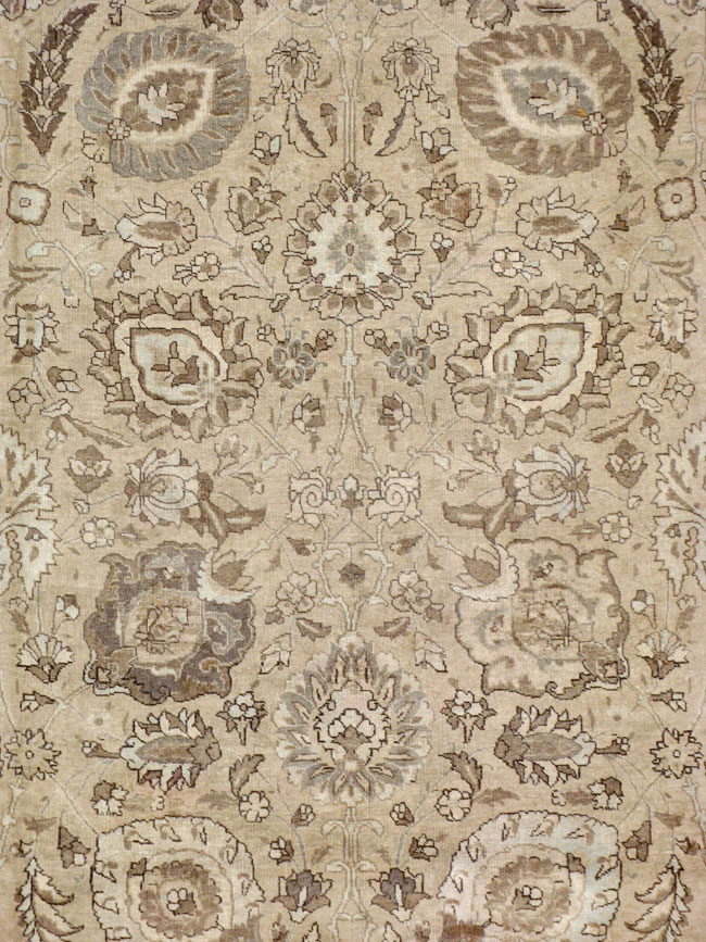 Antique Persian Tabriz Carpet, No.23968 - Galerie Shabab