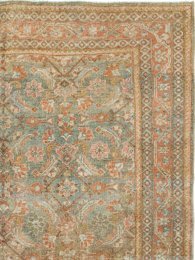 Antique Persian Mahal Gallery Carpet, No.23969 - Galerie Shabab