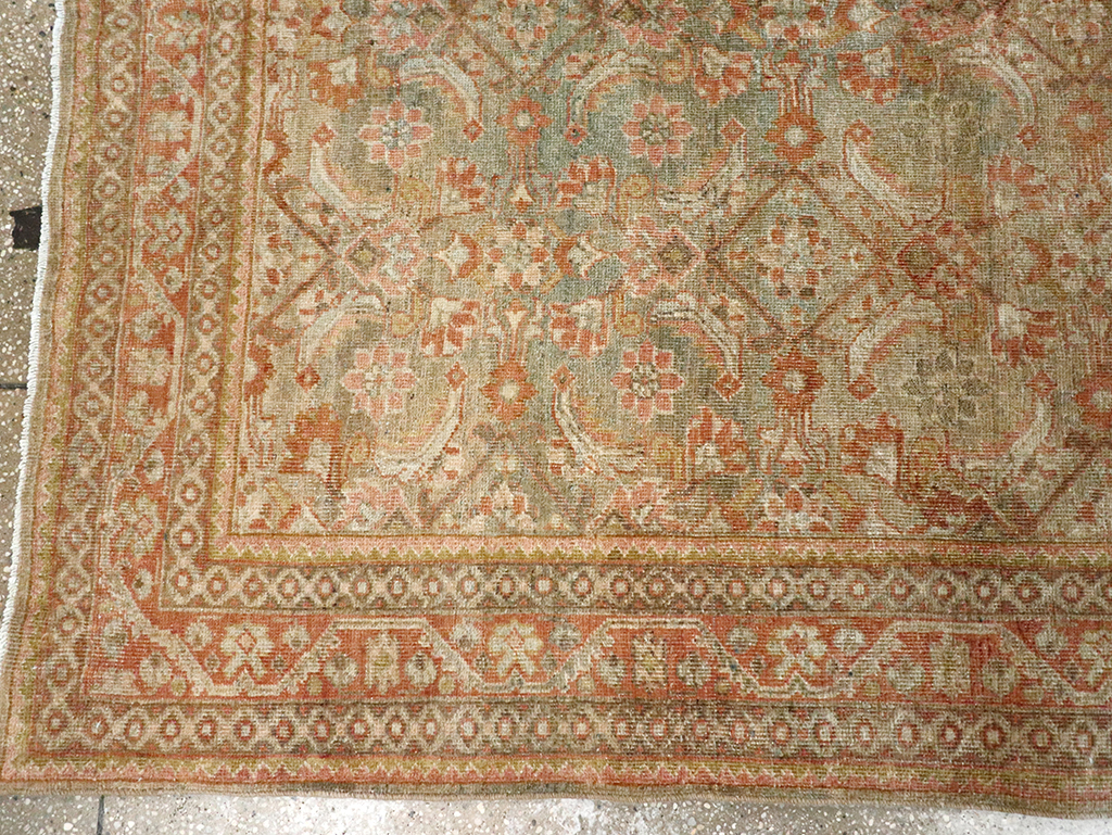Antique Persian Mahal Gallery Carpet, No.23969 - Galerie Shabab