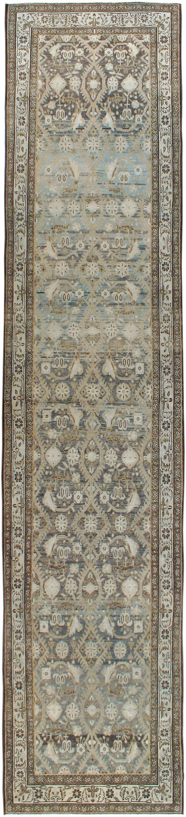Vintage Persian Malayer Runner, No.23971 - Galerie Shabab