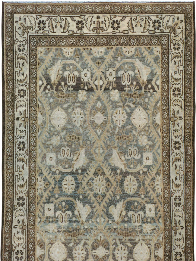 Vintage Persian Malayer Runner, No.23971 - Galerie Shabab