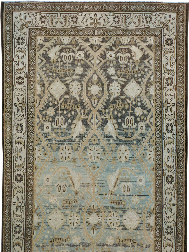 Vintage Persian Malayer Runner, No.23971 - Galerie Shabab