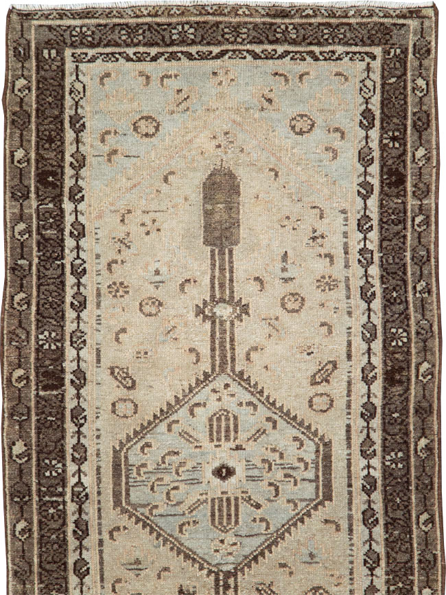 Vintage Persian Malayer Runner, No.23987 - Galerie Shabab