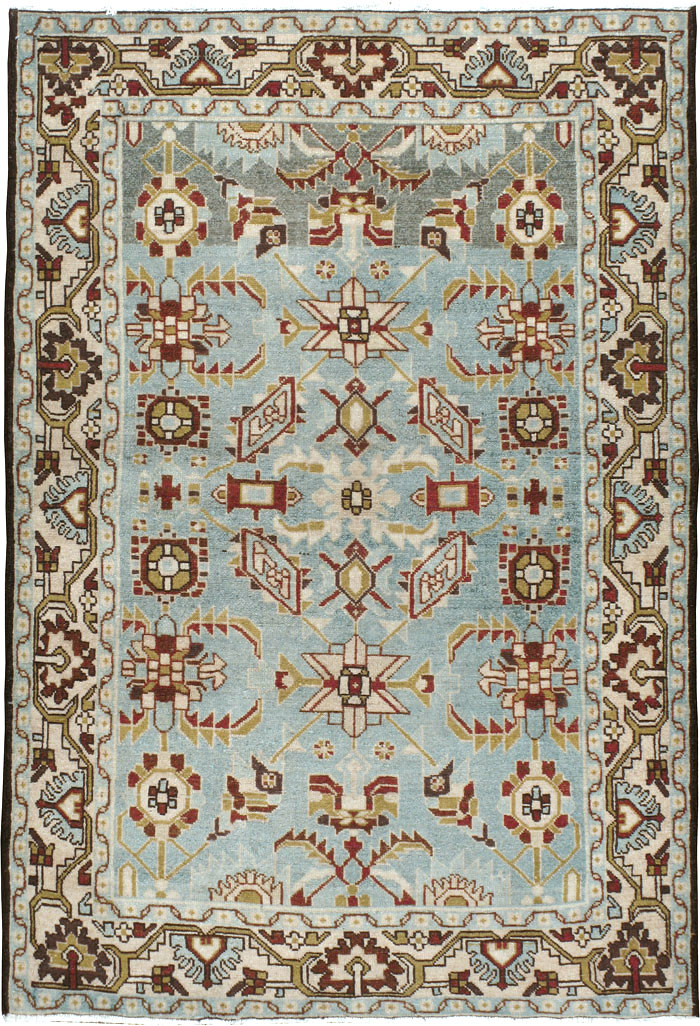 Vintage Persian Malayer Rug (Pair: 2 of 2), No.23991 - Galerie Shabab