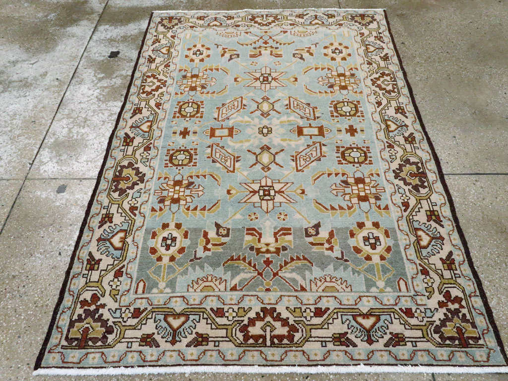 Vintage Persian Malayer Rug (Pair: 2 of 2), No.23991 - Galerie Shabab