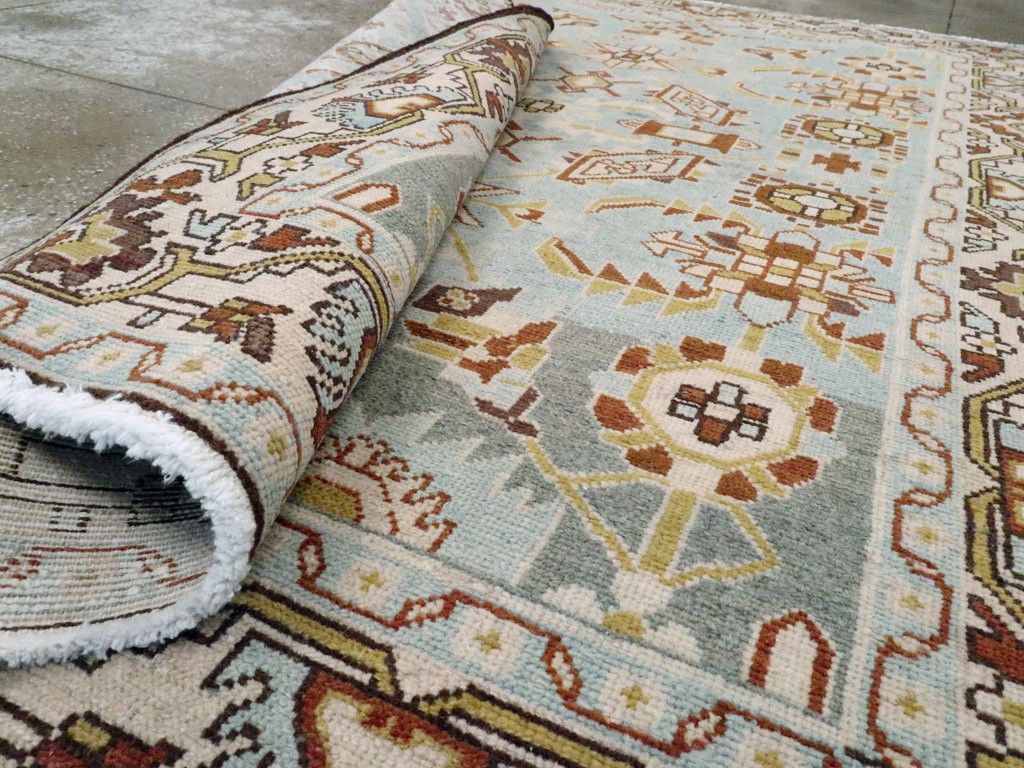 Vintage Persian Malayer Rug (Pair: 2 of 2), No.23991 - Galerie Shabab
