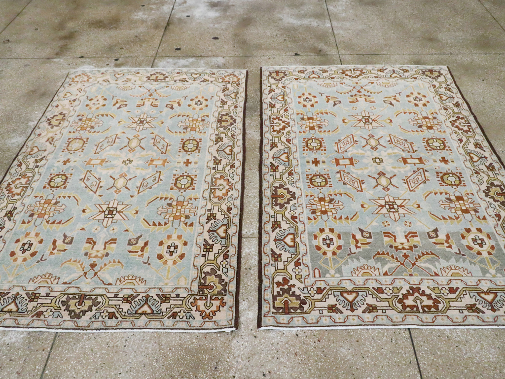 Vintage Persian Malayer Rug (Pair: 2 of 2), No.23991 - Galerie Shabab