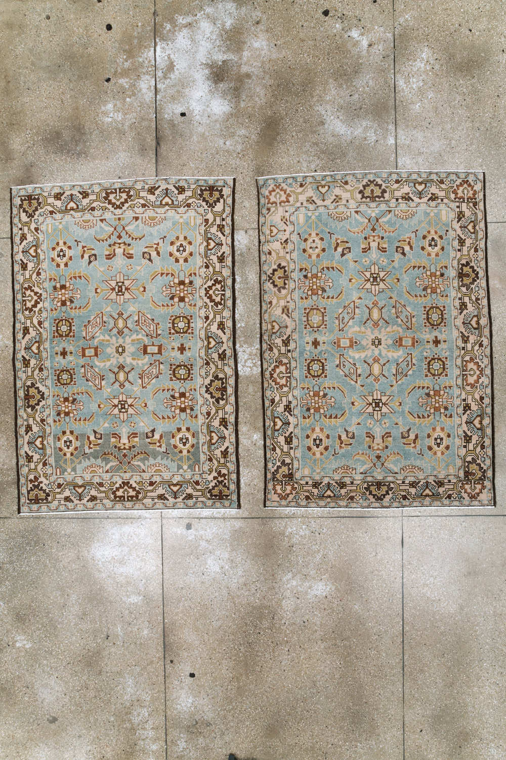 Vintage Persian Malayer Rug (Pair: 2 of 2), No.23991 - Galerie Shabab