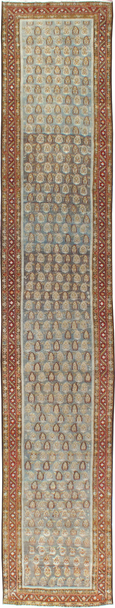 Vintage Persian Malayer Runner, No.23994 - Galerie Shabab
