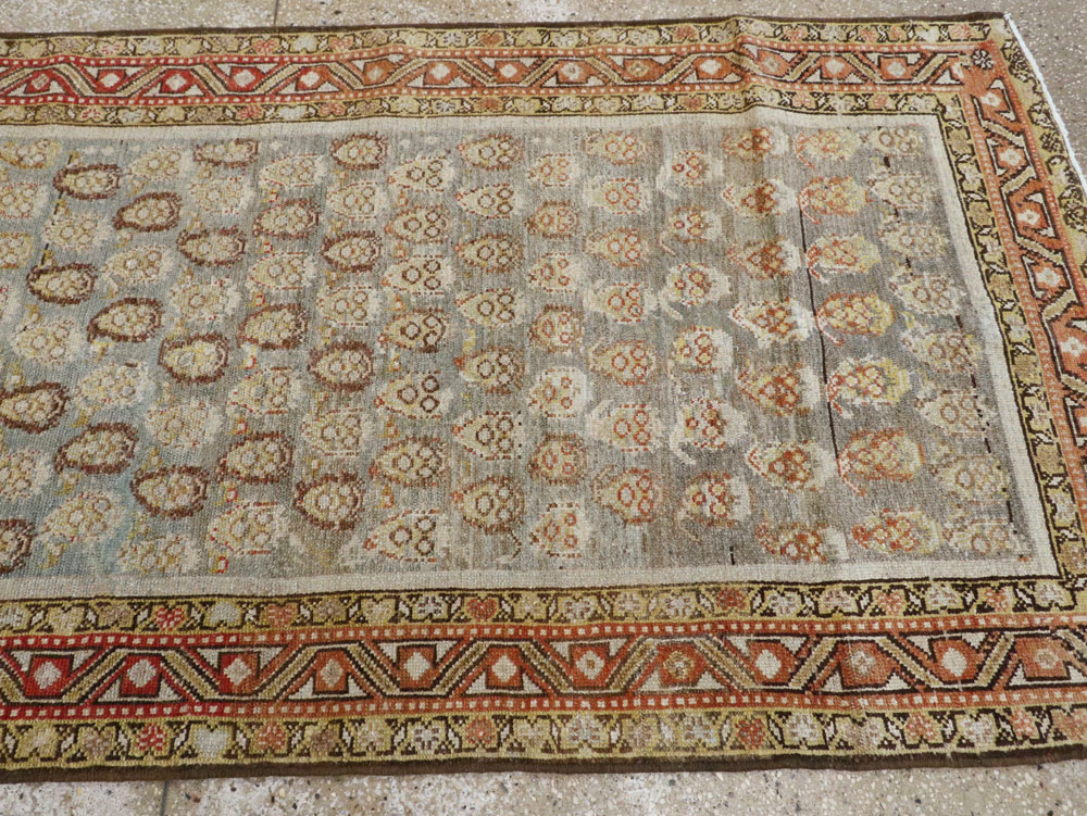 Vintage Persian Malayer Runner, No.23994 - Galerie Shabab