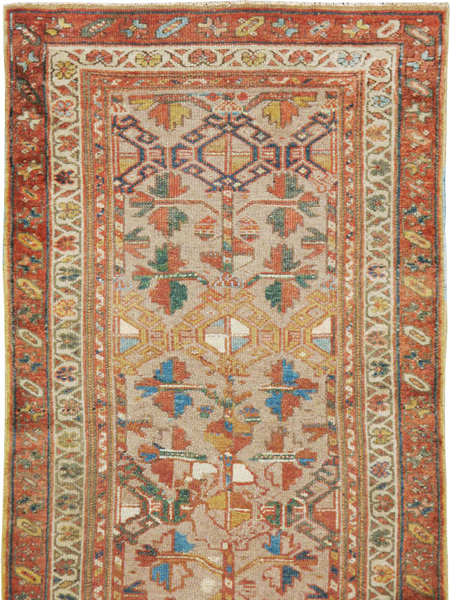 Vintage Persian Kurdish Runner, No.23996 - Galerie Shabab