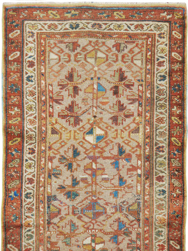Vintage Persian Kurdish Runner, No.23996 - Galerie Shabab