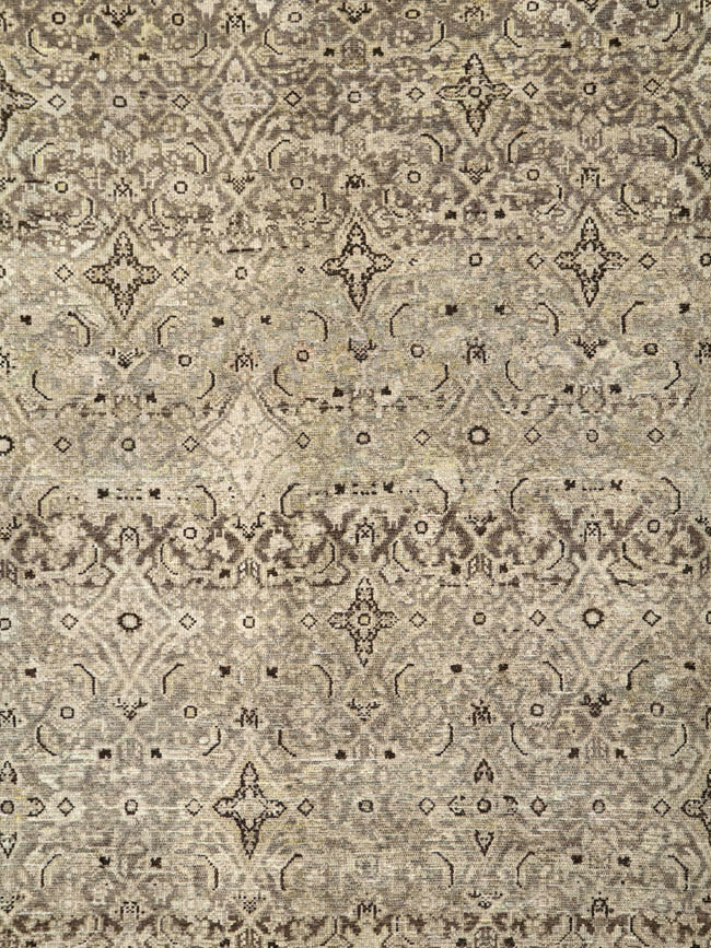Antique Persian Malayer Gallery Carpet, No.24000 - Galerie Shabab