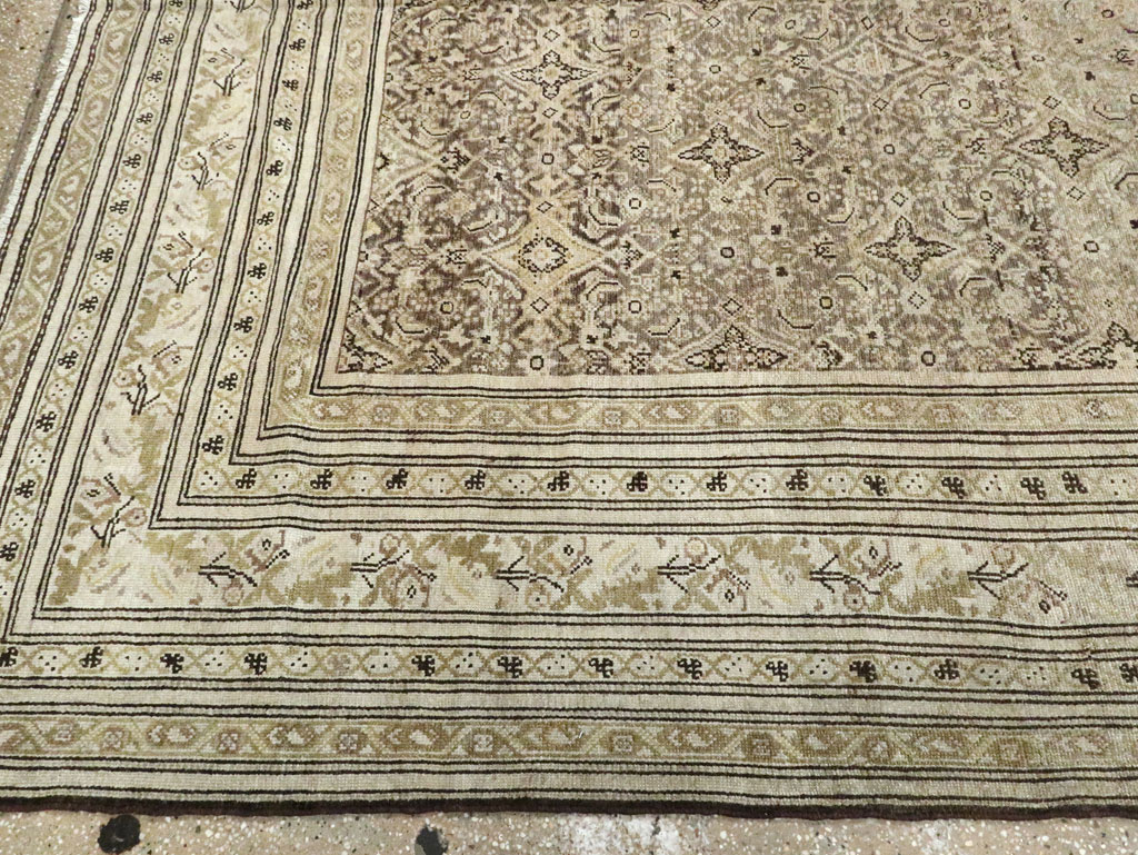 Antique Persian Malayer Gallery Carpet, No.24000 - Galerie Shabab