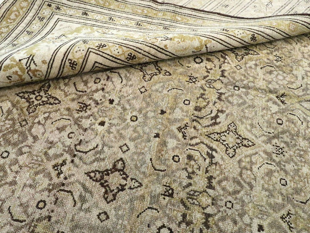 Antique Persian Malayer Gallery Carpet, No.24000 - Galerie Shabab