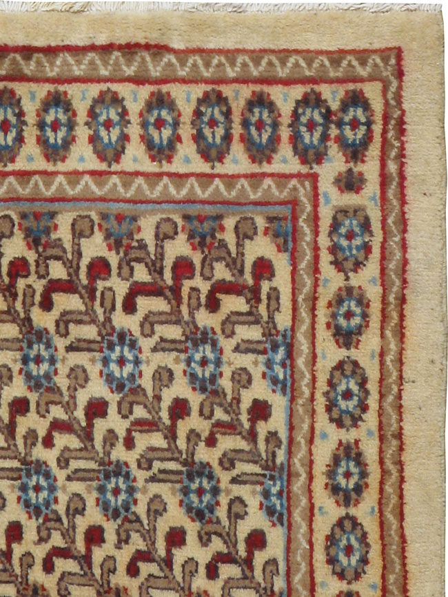 Vintage Persian Mashad Runner (Pair: 1 of 2), No.24006 - Galerie Shabab